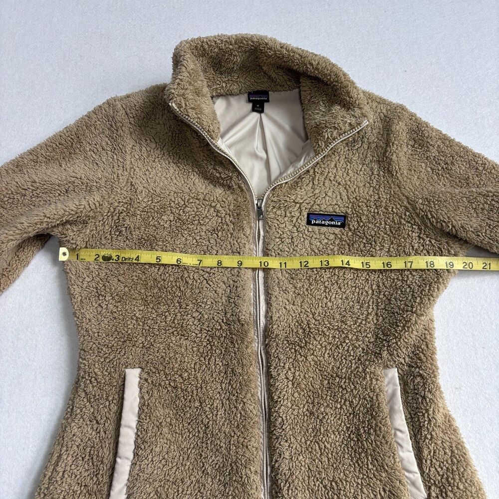 Patagonia Los Gatos Jacket Women's M El Cap Khaki Soft High-pile Fleece Full Zip - Picture 4 of 7